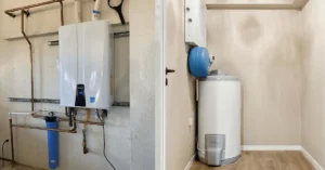 pros and cons of tank vs tankless water heater